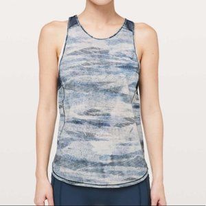 Lululemon Sculpt Tank II Mesh Scape Multi/True (L)